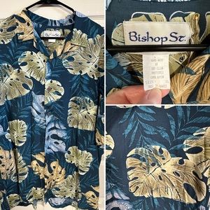 SOLD Vintage Bishop Street Hawaiian shirt, chest size 50”